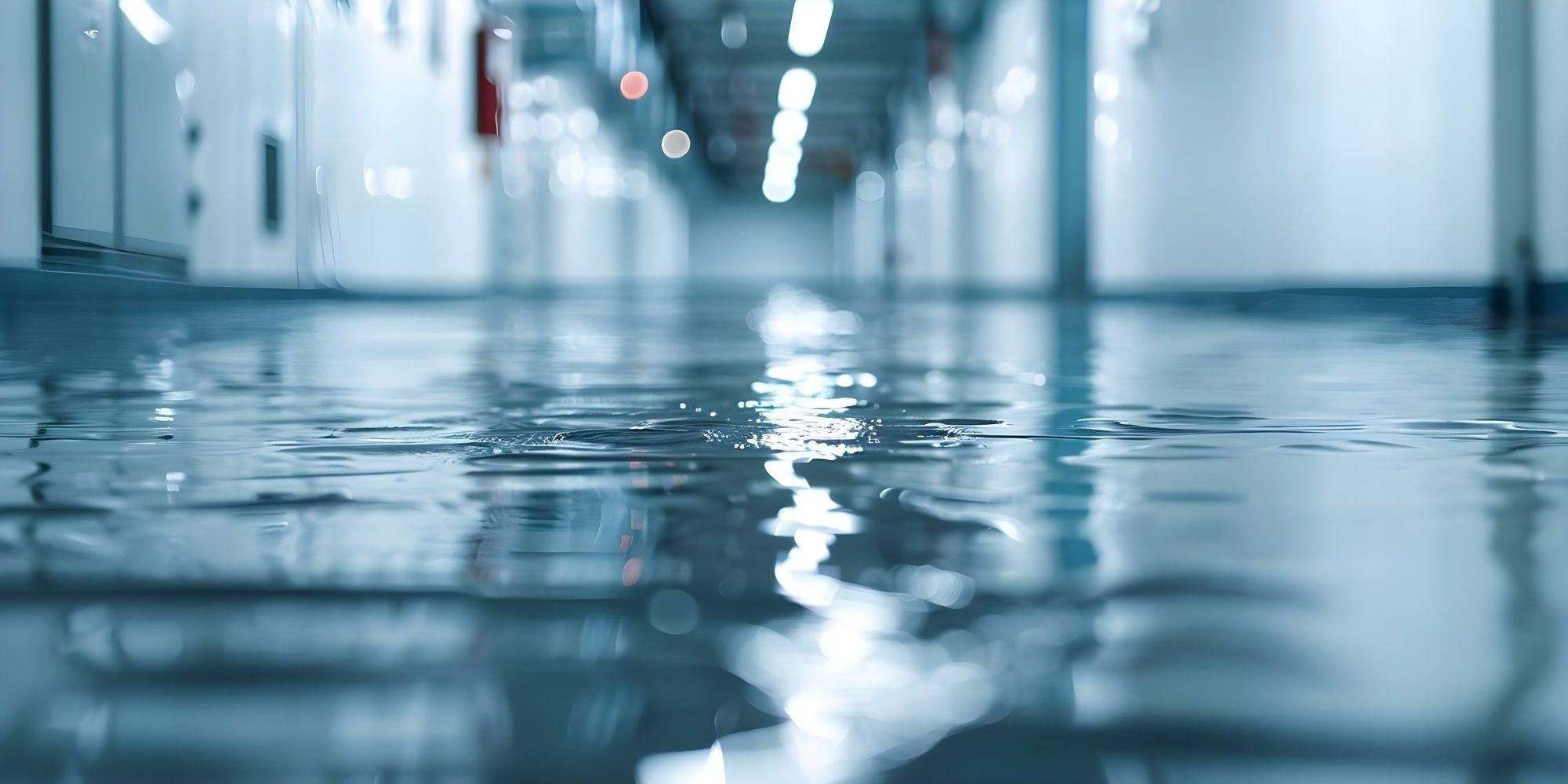 flooded hallway